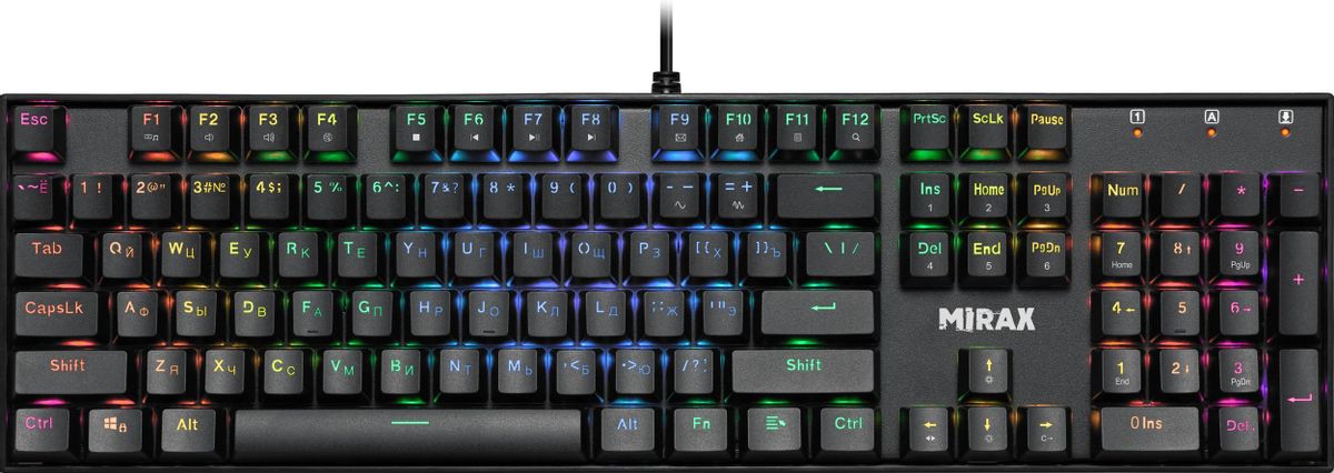 Клавиатура Defender Mirax GK-352,  черный [45352]